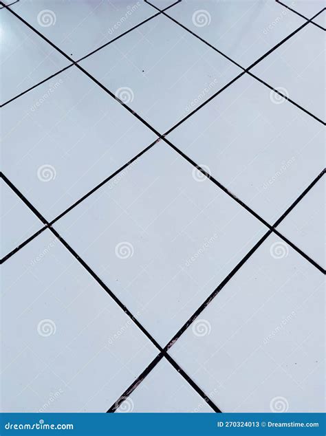 White Square Floor Pattern with Old and Vintage Style Stock Image ...