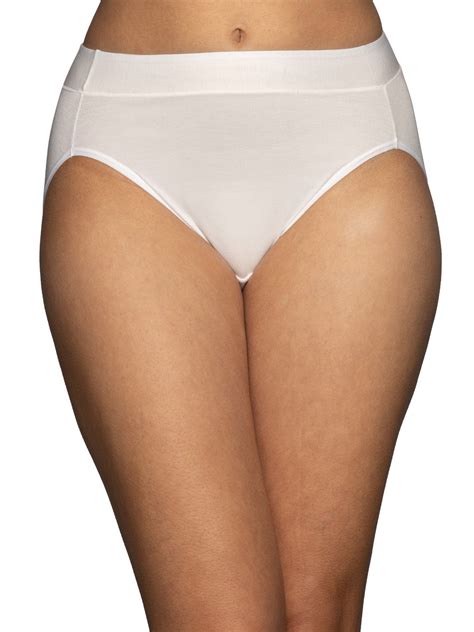 Vanity Fair Lingerie Women's Beyond Comfort Modal Hi-Cut Underwear ...
