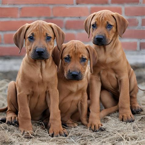 Adorable Rhodesian Ridgeback Puppies