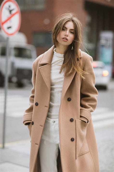 Wool camel cashmere coat / Woman wool overcoat | Etsy