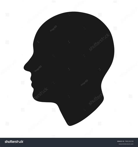 Outline Of Human Head Photos, Images & Pictures | Shutterstock