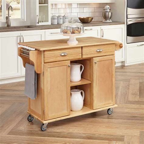 Solid Wood Kitchen Island Cart - Kitchen Info