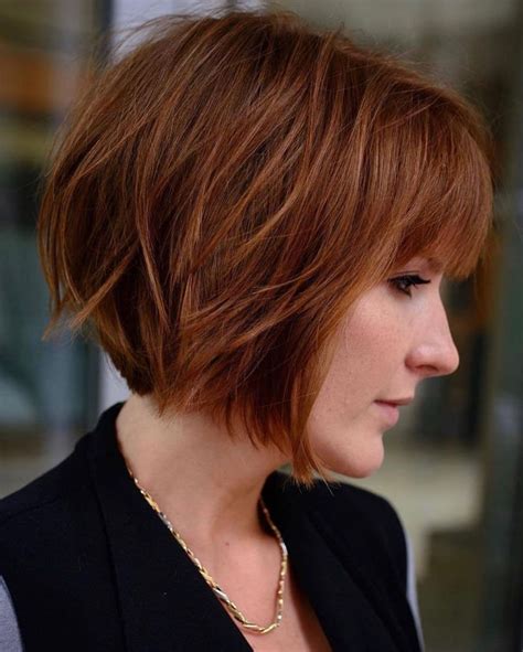 Short Bob With Long Layers
