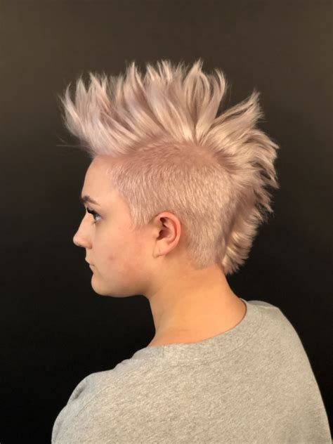 Pin by Kelli on Decorated Human in 2024 | Mohawk hairstyles for women ...