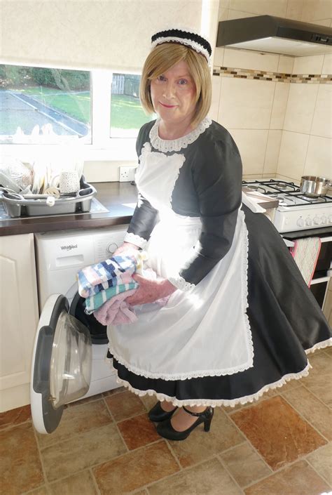 Pin on Crossdresser maids at work 2