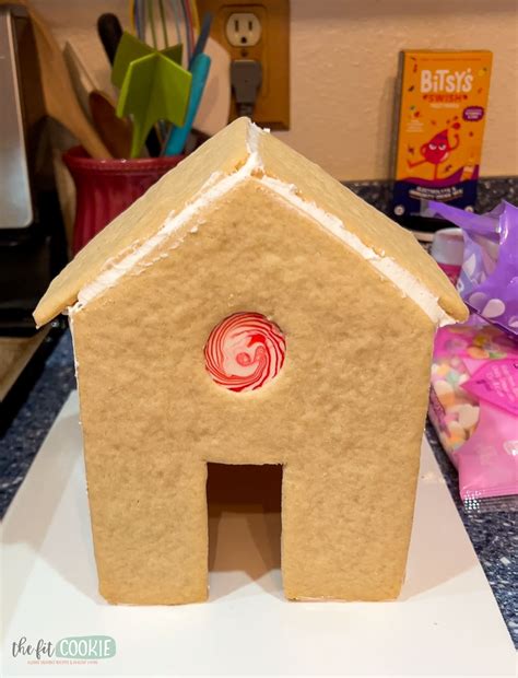 Gluten Free Valentine Sugar Cookie House • The Fit Cookie