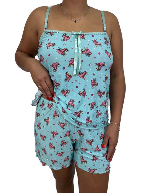 Short doll plus size estampado alça regulagem Fábrica de CalcinhasLINHA ...