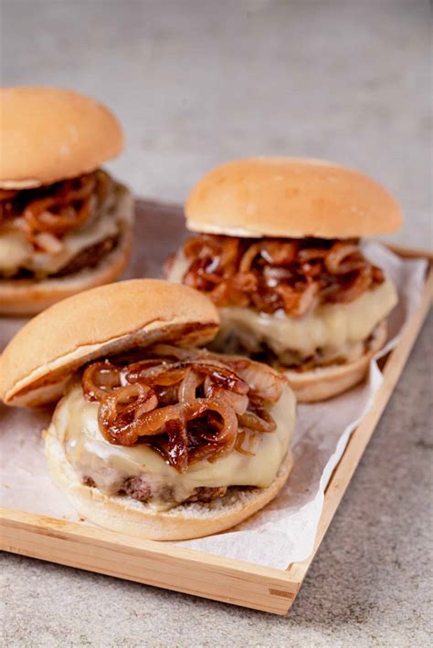 French Onion Burger Recipe - About a Mom