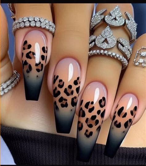 Pin by Zelda Marais on Quick Saves in 2025 | Cheetah nail designs ...