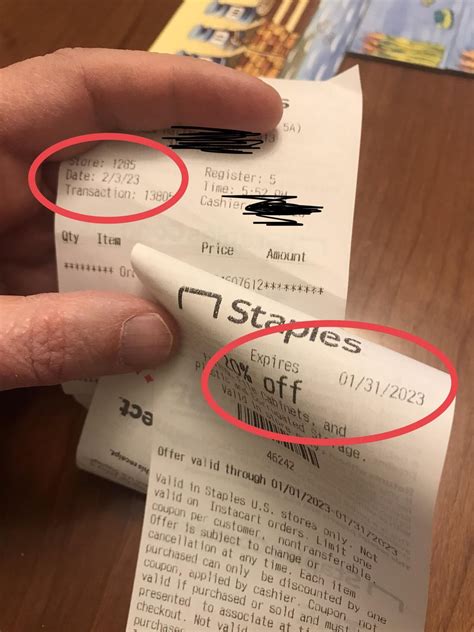 Staples just gave me a coupon that expires three days ago. : r ...