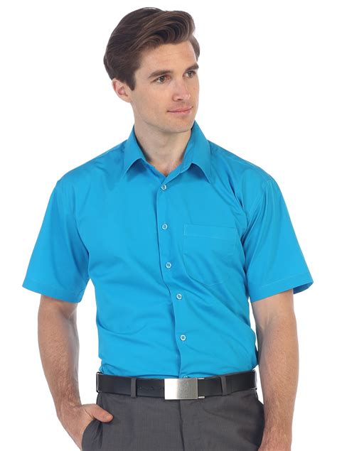 Gioberti Men's Short Sleeve Solid Dress Shirt - Walmart.com