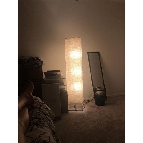 Ikea Rice Paper Floor Lamp - AptDeco