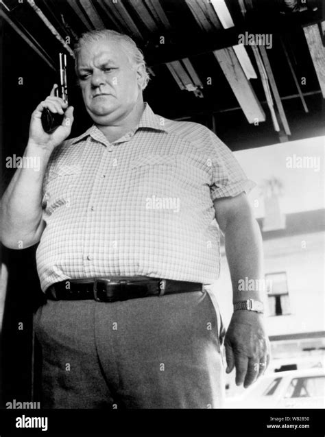 Charles Durning, on-set of the Film, "Stand Alone", New World Pictures ...