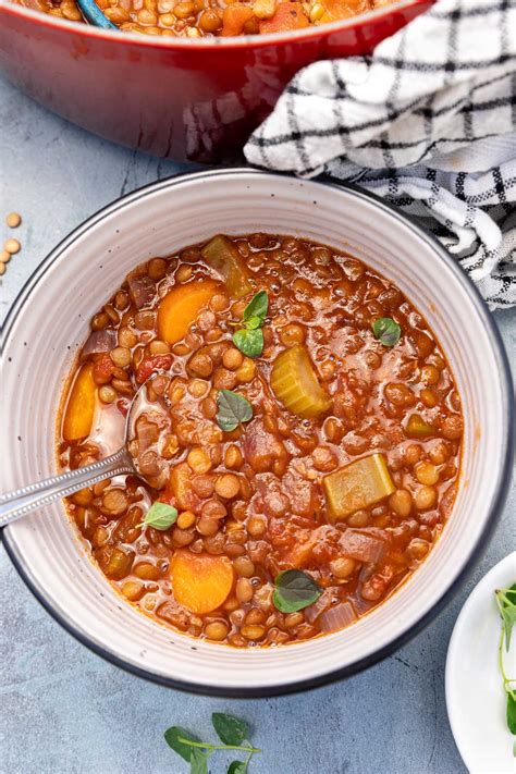 Easy Greek Lentil Soup (Fakes) - Scrummy Lane