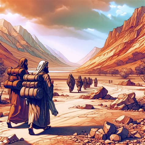 Genesis 12:10 Artwork | Bible Art