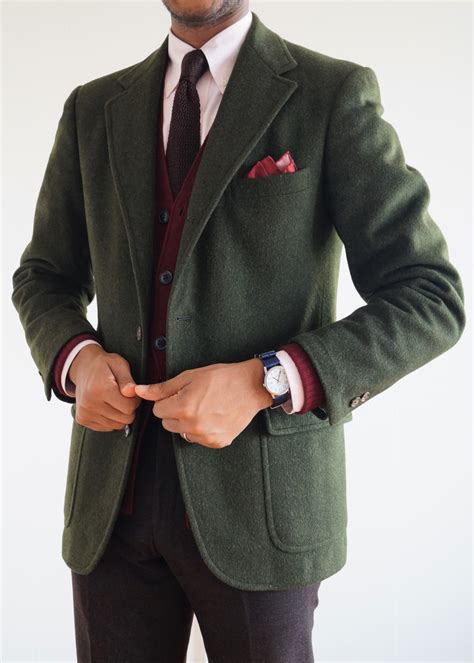 acutestyle | Mens suit style, Green sport coat, Womens suits business