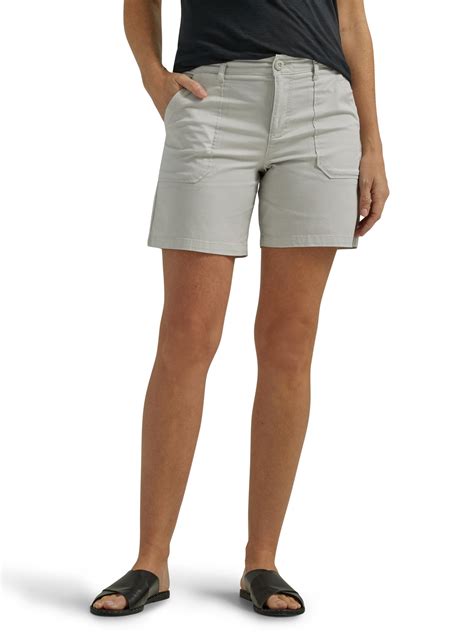 Lee® Women's Mid Rise 7" Utility Short - Walmart.com