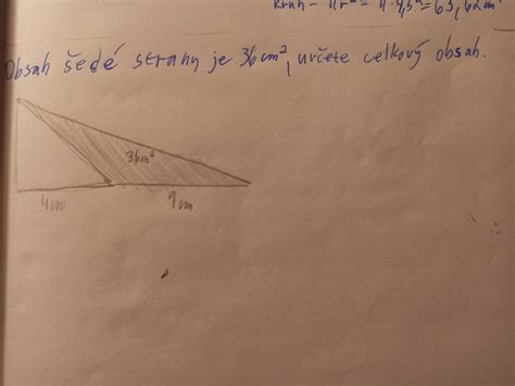 Obsah trojúhelníku - z obrázku