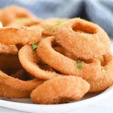 Air Fryer Frozen Onion Rings | Air Fryer Dinners
