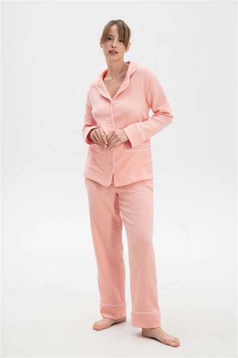 Pink Pyjamas & Pink PJs, Pink Pyjama Set, Pink Pajamas - IDENTITY LINGERIE