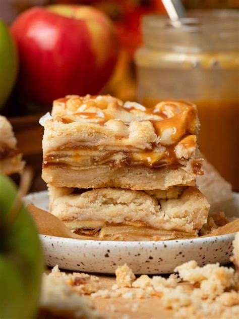 Salted Caramel Apple Pie Bars – Stir Taste Smile