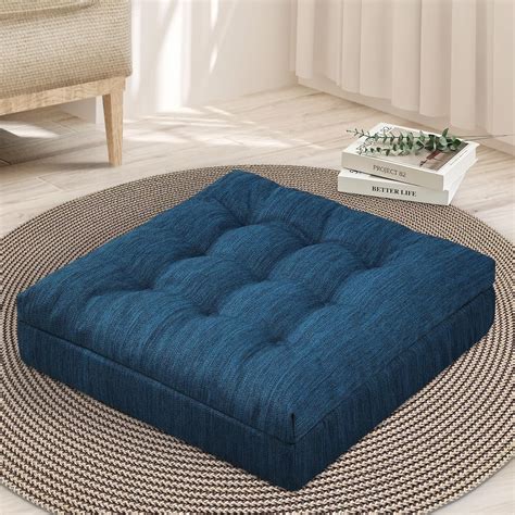 Amazon.com: Shinnwa Floor Pillow, Dual-Layer Foam Floor Cushion for ...