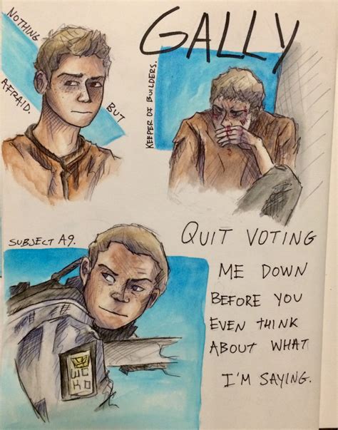 Gally Maze Runner Art