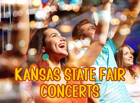 Free gate admission with concert ticket purchase for Kansas State Fair