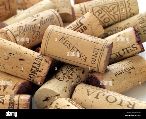 Wine bottle corks Stock Photo - Alamy