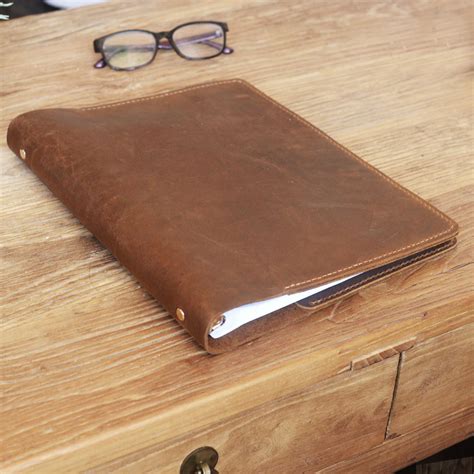 Custom Leather Portfolio Binder at Oliver Silas blog