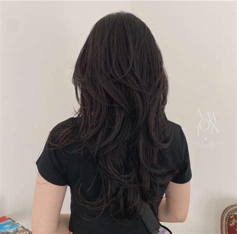 Hushcut long layered v cut hair – Artofit