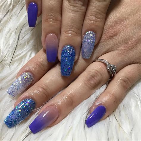 30 Best Blue & Purple Nail Design Ideas You Should Check