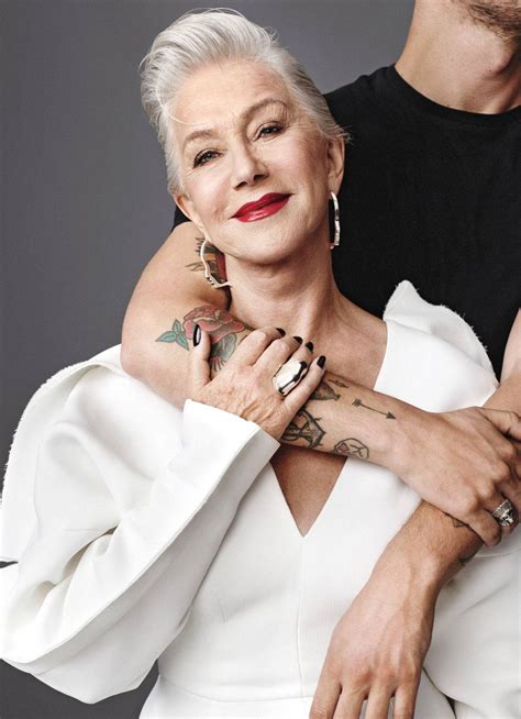 Download Helen Mirren Hot Allure Magazine Cover Wallpaper | Wallpapers.com