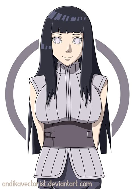 Hyuga Hinata by Andikavectorist on DeviantArt