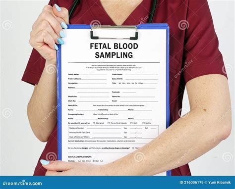 Healthcare Concept Meaning FETAL BLOOD SAMPLING FBS with Phrase on the Page Stock Image - Image ...