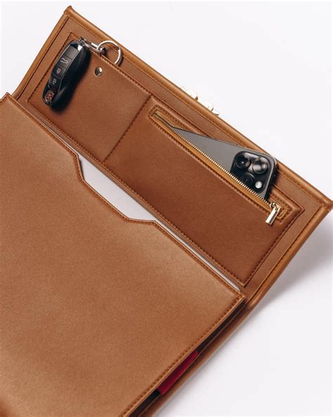 T|W Folio - Trifold Vegan Leather Laptop Sleeve