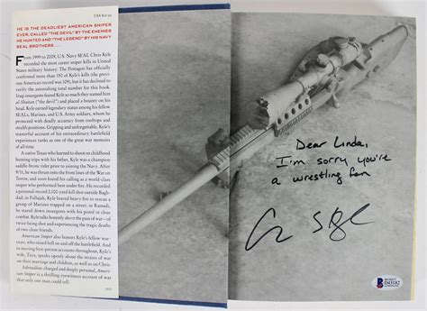 Lot Detail - Chris Kyle Signed Hardcover "American Sniper" Book (BAS ...