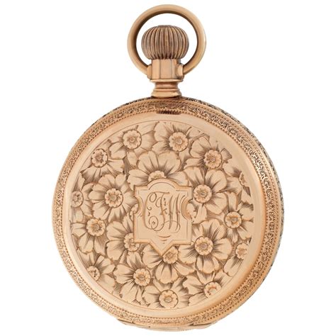 Elgin 14k Yellow Gold Pocket Watch Manual Wind - Great Gifts Club