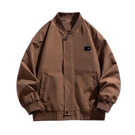 Denim Jacket Men Cowboy Cut Western Button Up Denim Jacket Coffee XXL - Walmart.com