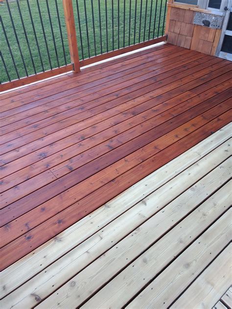 Natural Red Cedar Stain Western Red Cedar Original Wood BF4