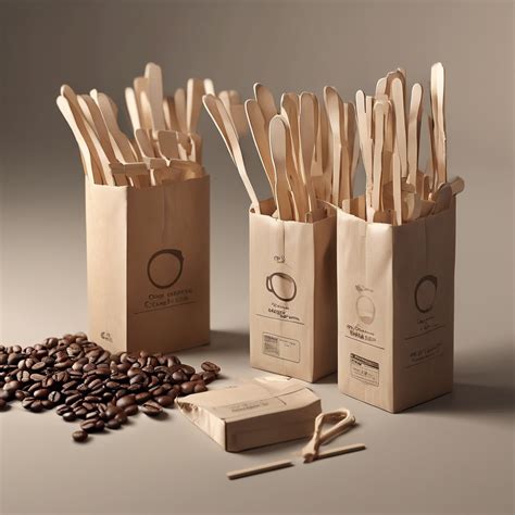 Unboxing the Perfect Stir: 190mm Wooden Coffee Stirrers in a Bulk Pack ...