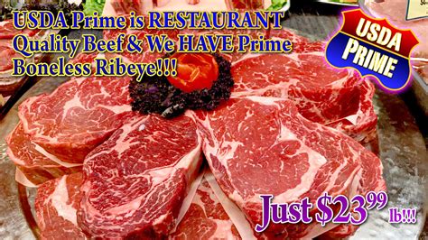 USDA Prime Ribeye Steaks