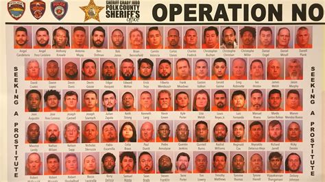 Polk County human trafficking, prostitution sting leads to 154 arrests ...