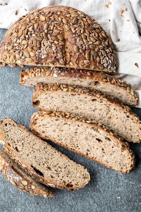 Seeded Whole Wheat Sourdough Bread (Small Batch) | Recipe | Best bread ...