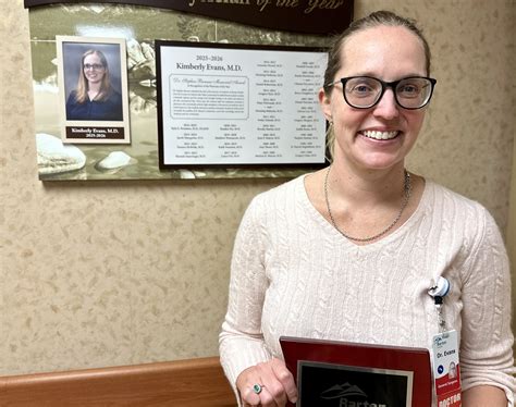 Dr. Kimberly Evans honored as Barton Health’s Physician of the Year ...