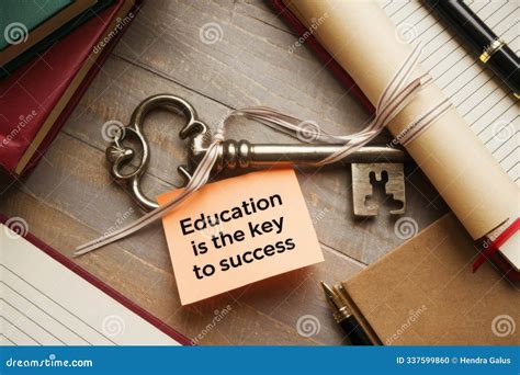 Education is the Key To Success with Diploma and Key Symbolism ...
