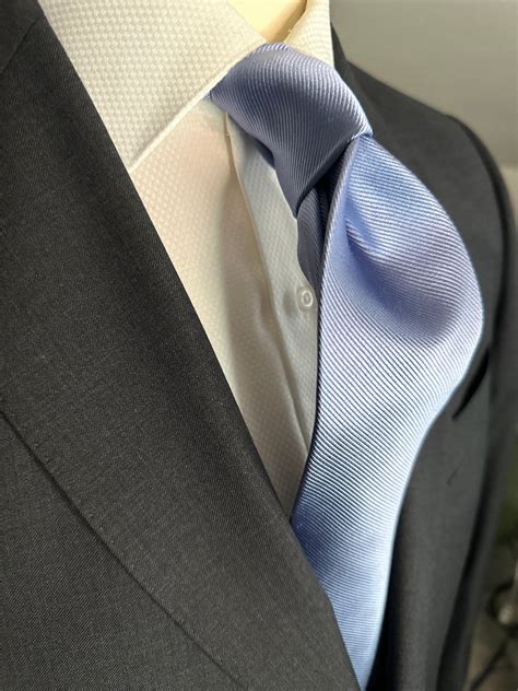 Black Suit Blue Tie Wedding