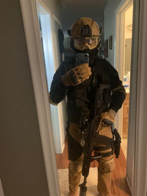 Black and Tan kit I put together : r/airsoft