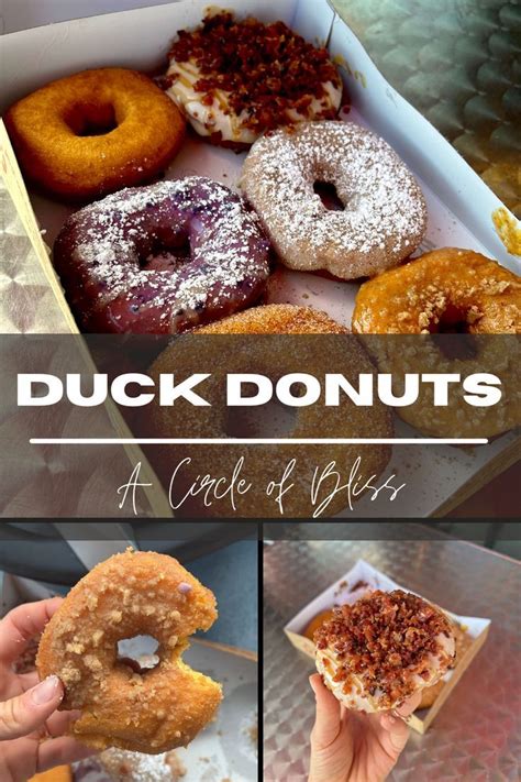 Why You Should Try Duck Donuts | Donut recipes, Donut flavors, Easy ...