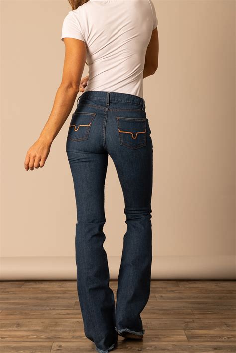 Kimes Ranch Lola – Wide Flare Tri-Blend Denim Jeans
